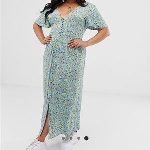 ASOS Floral Midi Dress